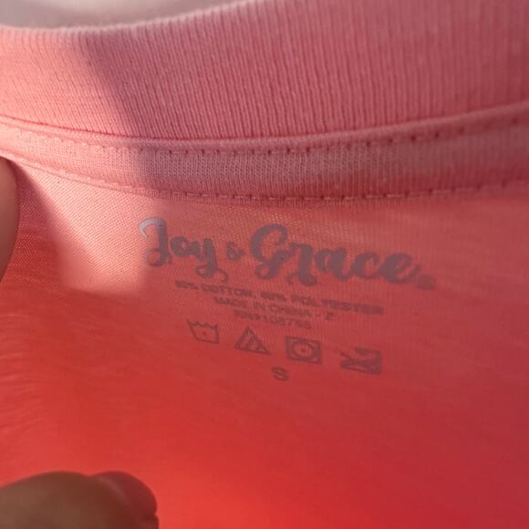 Joy & grace “hes not here he has risen just as he said” eastert tshirt small - Picture 4 of 4